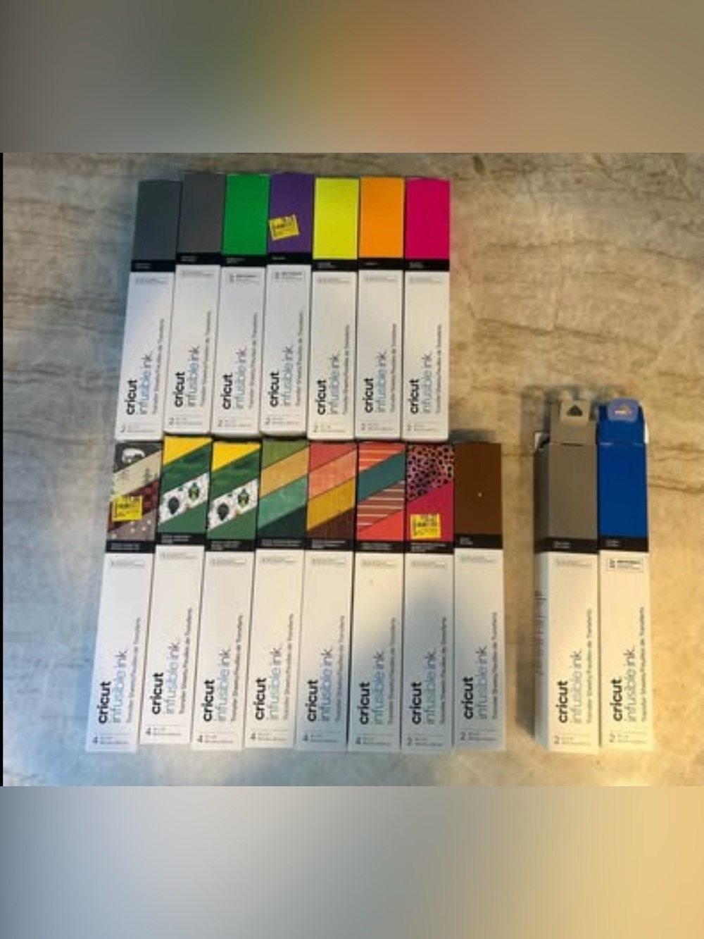 Lot of Cricut Infusible Ink Sheets